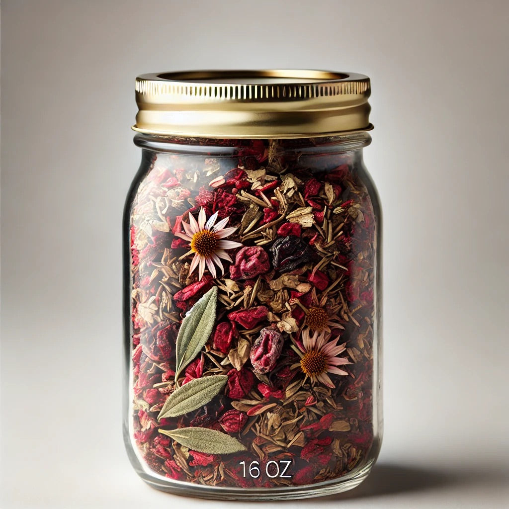 Cranberry Echinacea Loose Leaf Tea (160z)