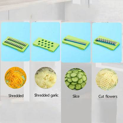 Vegetable Cutter Multifunctional Slicer Fruit Potato Peeler Carrot Grater Kitchen accessories basket vegetable slicer