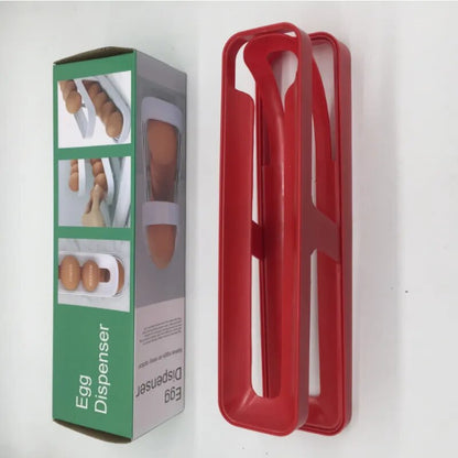 Refrigerator egg rolling storage rack egg dispenser