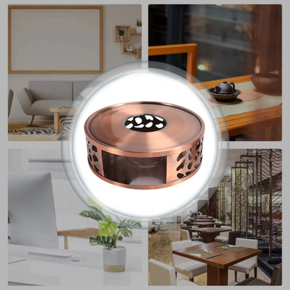 Durable Stainless Steel Tea Warmer, Heating Base, Teapot, Warm Tea Stove, Candle Teapot, Tea Set